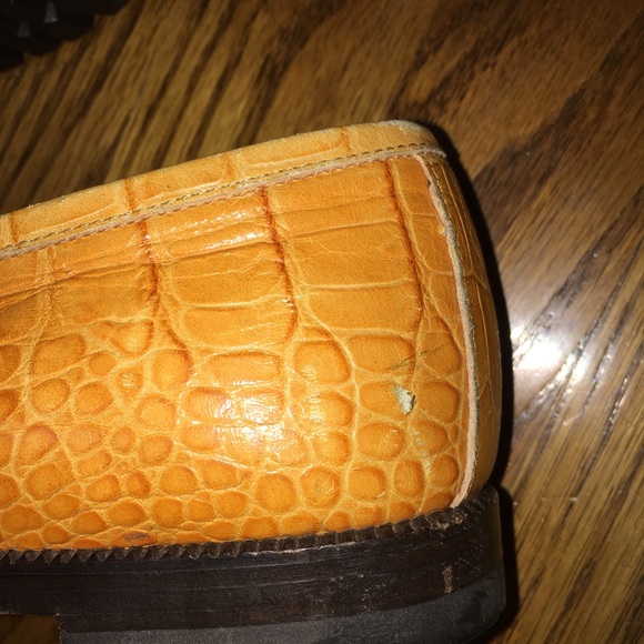 Jenni Kayne Croc-Embossed Tassel Loafers - Picture 4 of 11